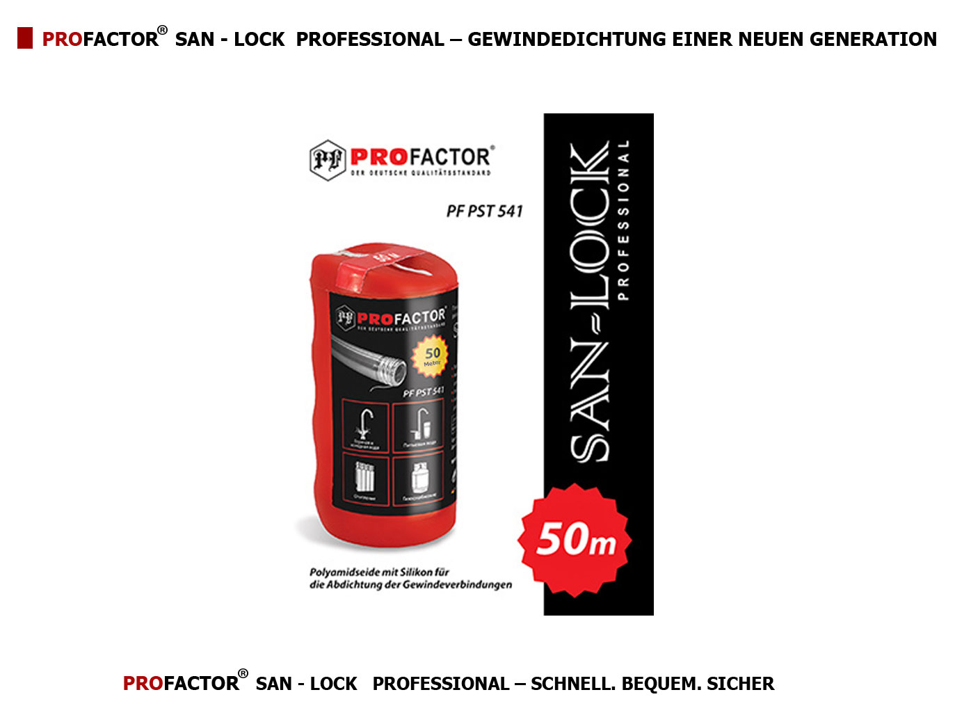 PROFACTOR--SAN---LOCK--PROFESSIONAL